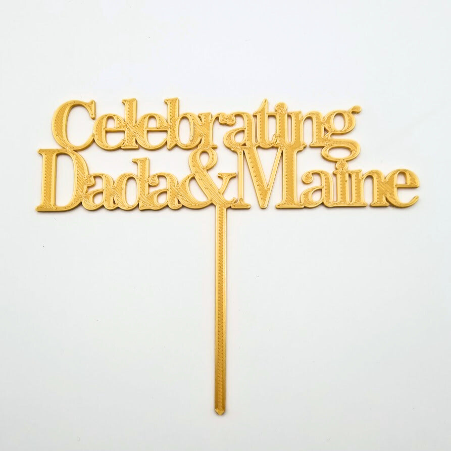 Customisable Create Your Own Cake Topper
