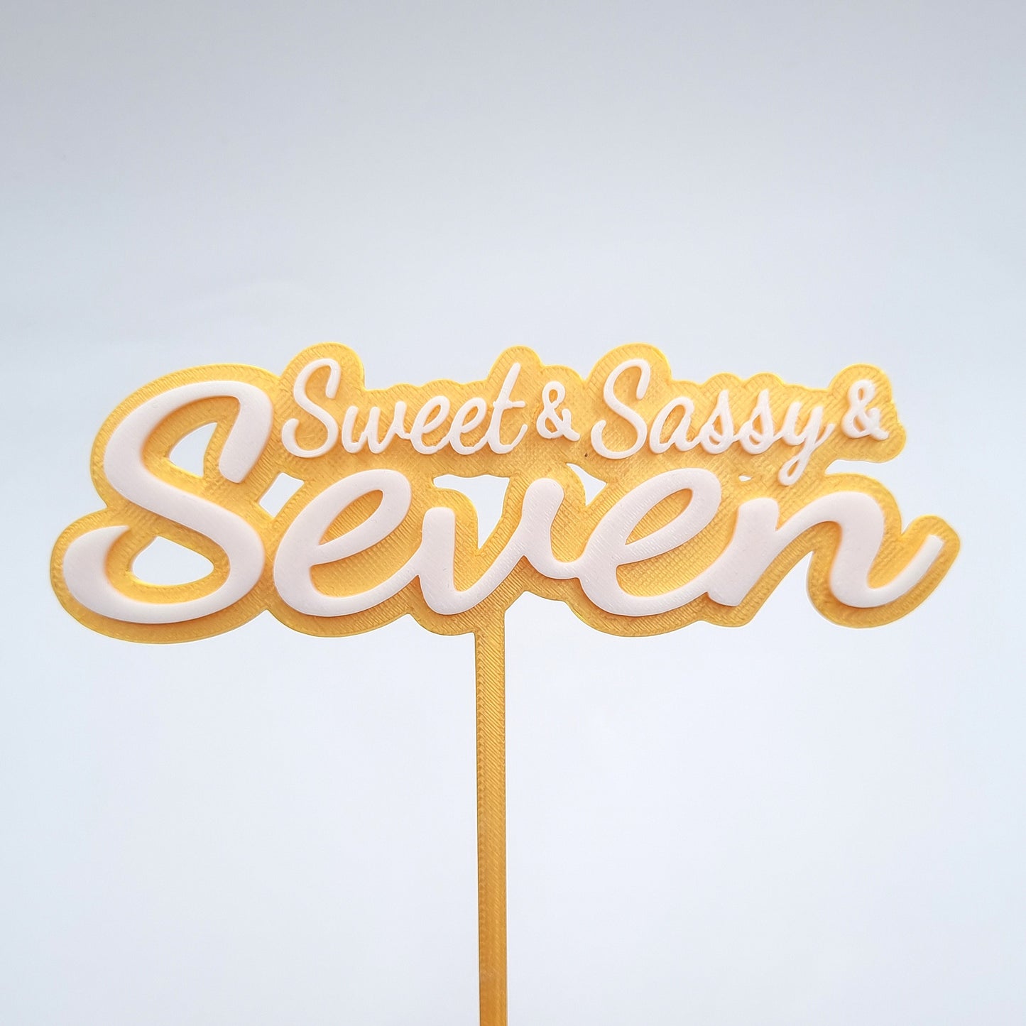 Sweet and Sassy and Age Birthday Topper