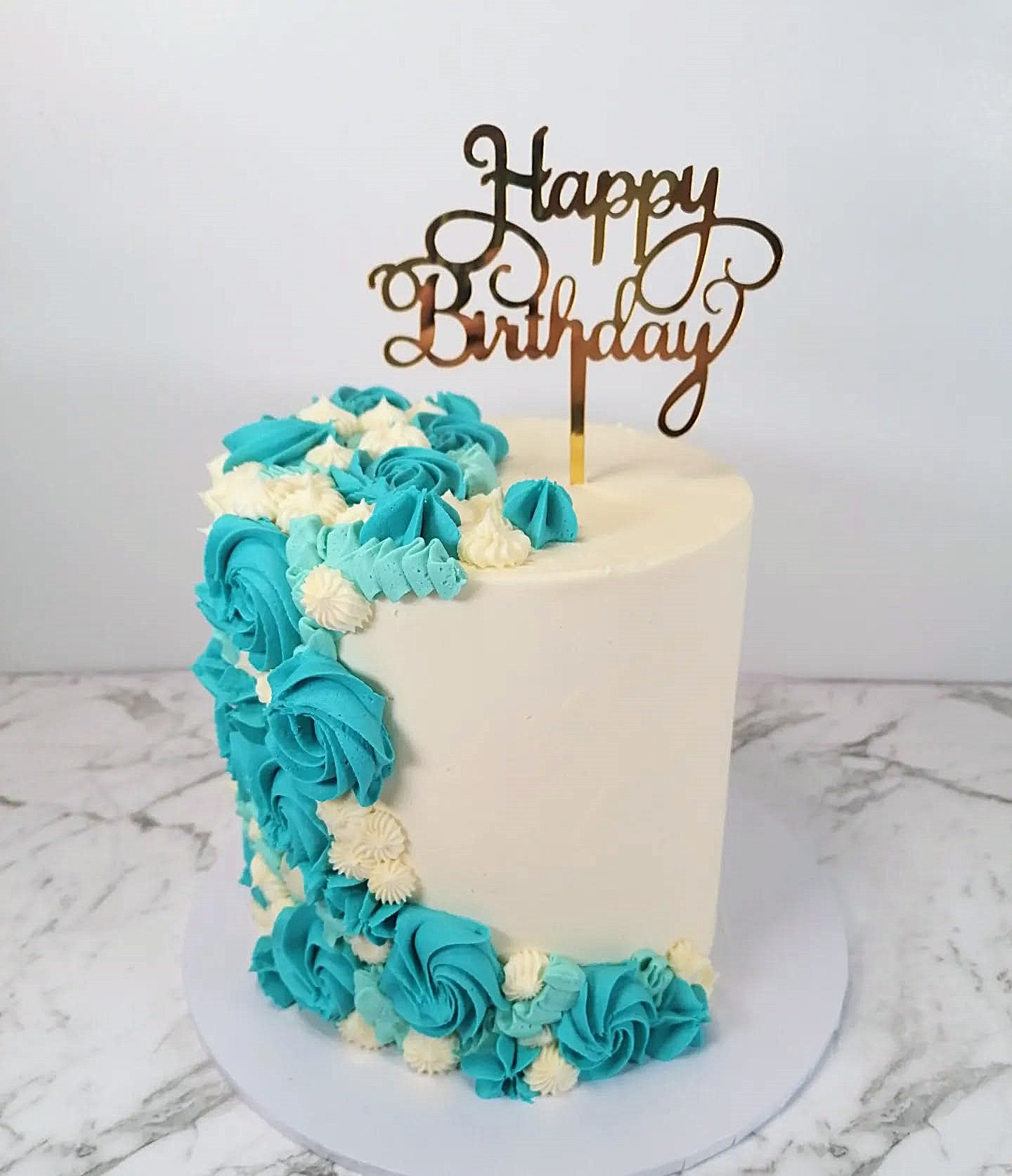 Elegant Cascade Cake