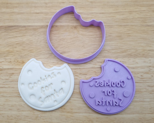 Cookies for Santa Cookie Cutter and Embosser