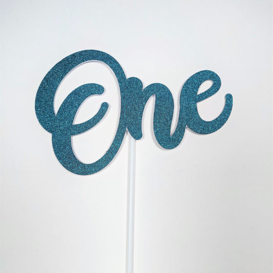 One - Birthday Age Cake Topper